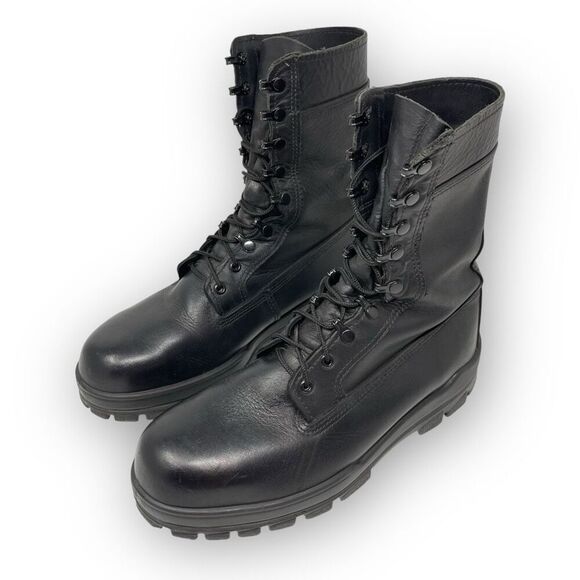 Bates Black Tactical Durashock Steel Toe Leather Boot ASTM F2413-11 Men Size 11D - Picture 2 of 9